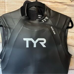 TYR Hurricane Men's Black Slick Skin Wet Suit